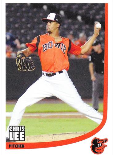 2015 Baltimore Orioles Photocards #NNO Chris Lee Front