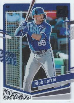 2023 Panini Chronicles - Clearly Donruss #16 Nick Loftin Front