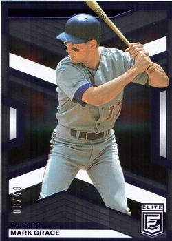 2023 Panini Chronicles - Elite Purple #19 Mark Grace Front