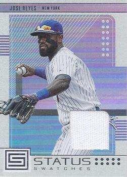 2023 Panini Chronicles - Status Swatches #SS-JR Jose Reyes Front