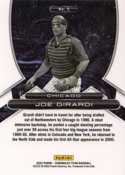 2023 Panini Chronicles - Titan #5 Joe Girardi Back