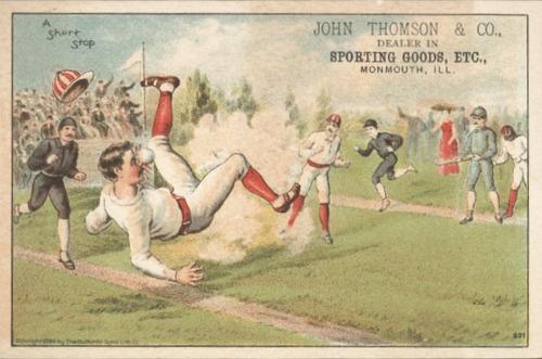 1888 Buffords Baseball Comics (H804-3) #NNO A shortstop Front