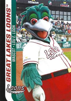 2023 Choice Great Lakes Loons #01 Lou E. Loon Front