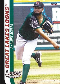 2023 Choice Great Lakes Loons #02 Aldry Acosta Front