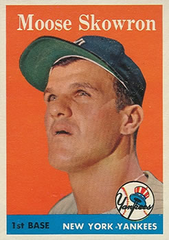 1958 Topps #240 Moose Skowron Front