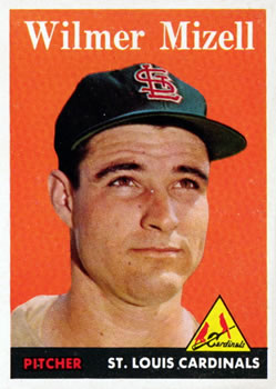 1958 Topps #385 Wilmer Mizell Front