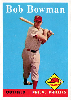 1958 Topps #415 Bob Bowman Front