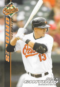 2008 Baltimore Orioles Photocards #NNO Alex Cintron Front