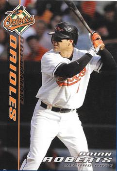 2008 Baltimore Orioles Photocards #NNO Brian Roberts Front