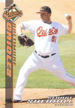 2008 Baltimore Orioles Photocards #NNO George Sherrill Front