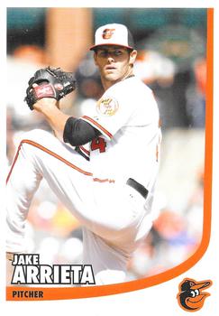 2012 Baltimore Orioles Photocards #NNO Jake Arrieta Front