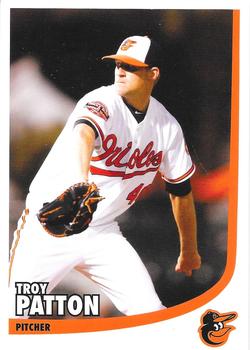 2012 Baltimore Orioles Photocards #NNO Troy Patton Front