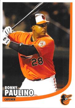 2012 Baltimore Orioles Photocards #NNO Ronny Paulino Front