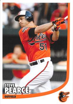 2012 Baltimore Orioles Photocards #NNO Steve Pearce Front