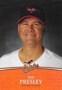 2012 Baltimore Orioles Photocards #NNO Jim Presley Front