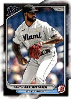 2024 Bowman #8 Sandy Alcantara Front