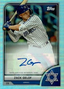 2023 Topps World Baseball Classic - Autographs #AV-ZG Zack Gelof Front