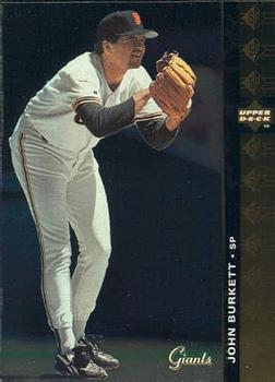 1994 SP #91 John Burkett Front