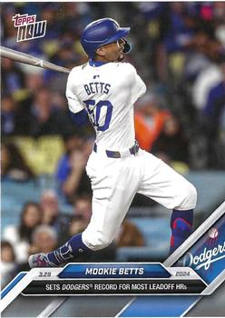 2024 Topps Now #18 Mookie Betts Front