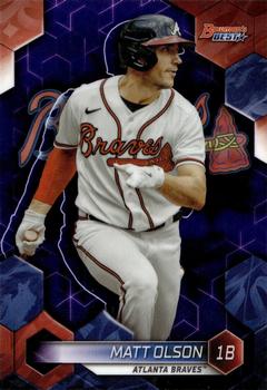 2023 Bowman's Best - Purple Refractors #11 Matt Olson Front