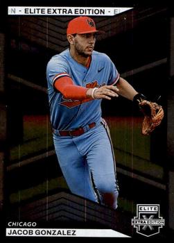 2023 Panini Elite Extra Edition #4 Jacob Gonzalez Front