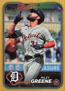 2024 Topps - Gold Foil #274 Riley Greene Front