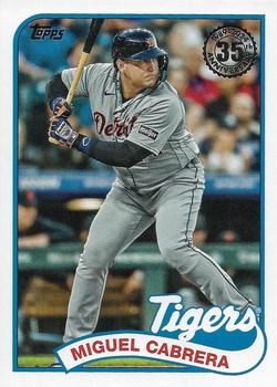 2024 Topps - 1989 Topps Baseball 35th Anniversary #89B-97 Miguel Cabrera Front