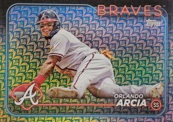 2024 Topps - Holiday #88 Orlando Arcia Front