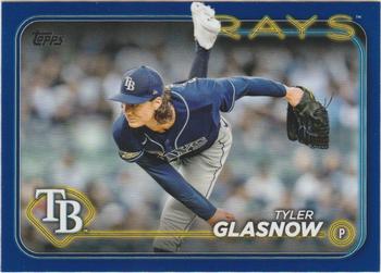 2024 Topps - Royal Blue #89 Tyler Glasnow Front