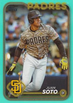 2024 Topps - Aqua #50 Juan Soto Front