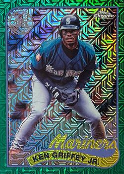 2024 Topps - 1989 Topps Baseball 35th Anniversary Chrome Green (Series One) #T89C-31 Ken Griffey Jr. Front