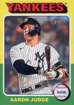 2024 Topps Heritage #112 Aaron Judge Front