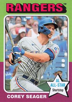 2024 Topps Heritage #400 Corey Seager Front