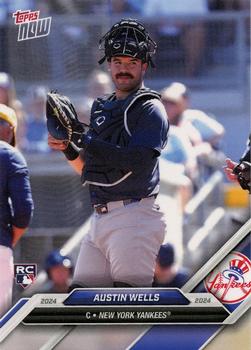 2024 Topps Now Road to Opening Day New York Yankees #OD-28 Austin Wells Front