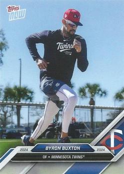 2024 Topps Now Road to Opening Day Minnesota Twins #OD-81 Byron Buxton Front