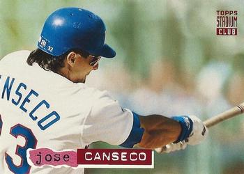 1994 Stadium Club #171 Jose Canseco Front