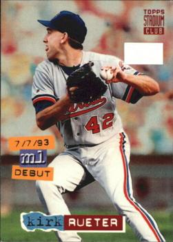 1994 Stadium Club - First Day Issue #302 Kirk Rueter Front