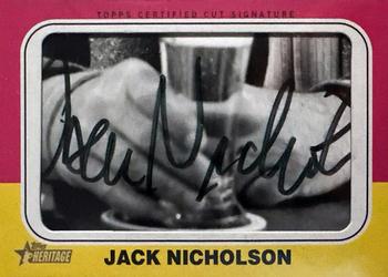 2024 Topps Heritage - 1975 Celebrity Cut Signatures #75CCS-JN Jack Nicholson Front