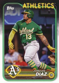 2024 Topps Oakland Athletics #OAK-13 Jordan Diaz Front