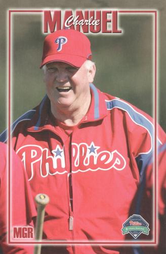 2007 Philadelphia Phillies Photo Cards #NNO Charlie Manuel Front