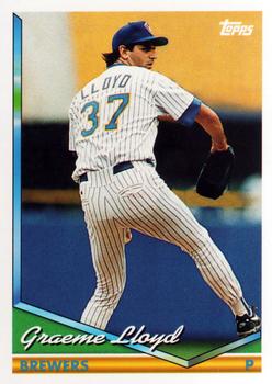 1994 Topps #187 Graeme Lloyd Front