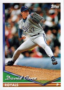 1994 Topps #510 David Cone Front