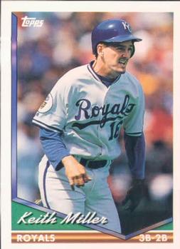 1994 Topps #454 Keith Miller Front