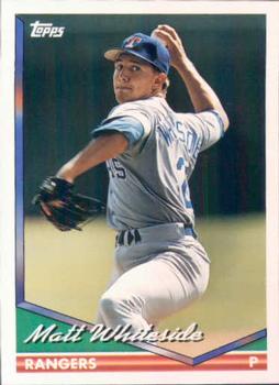 1994 Topps #629 Matt Whiteside Front