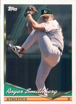 1994 Topps #652 Roger Smithberg Front