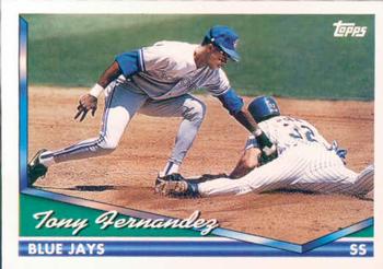 1994 Topps #702 Tony Fernandez Front