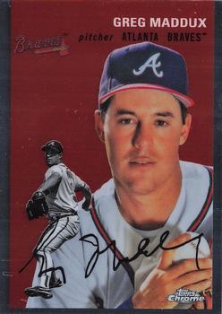 2023 Topps Chrome Platinum Anniversary #43 Greg Maddux Front