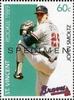 1989 St. Vincent Rookie Postage Stamps - Specimen #NNO John Smoltz Front
