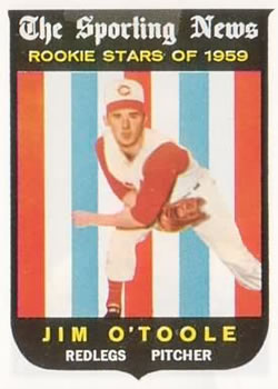 1959 Topps #136 Jim O'Toole Front