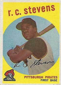 1959 Topps #282 R.C. Stevens Front